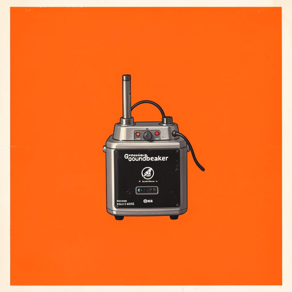Groundbreaker touch grinder with Bluetooth USB.